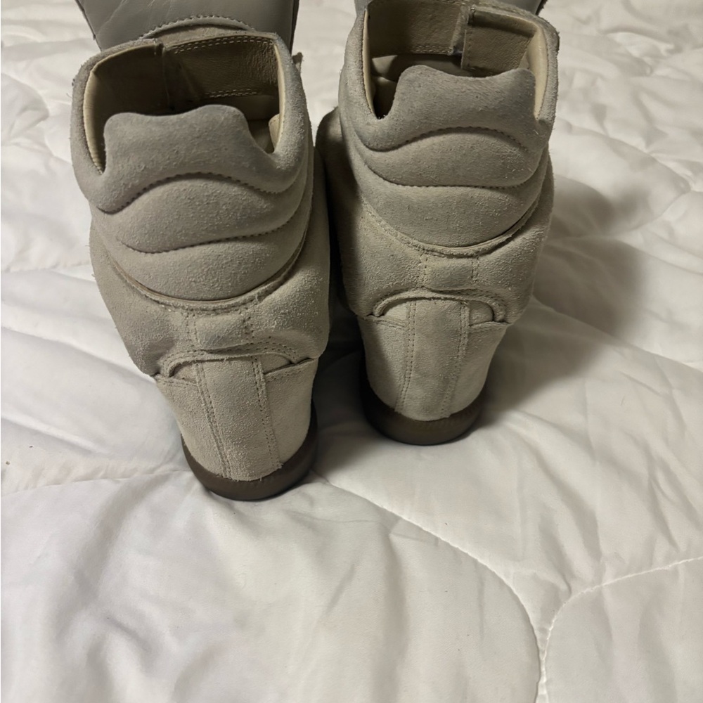 Isabel Marant Gray Suede Sneakers - Picture 4 of 4